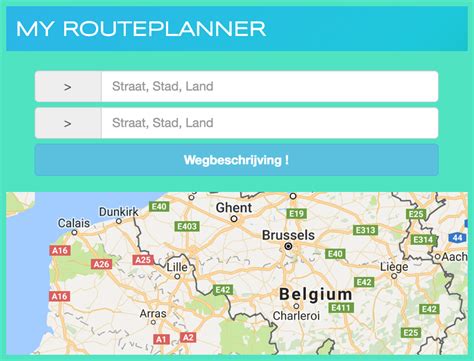 Routeplanner .